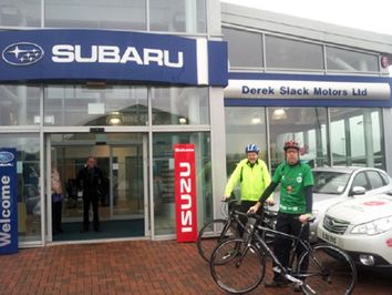 Subaru Appeal For Japan Cycle Relay