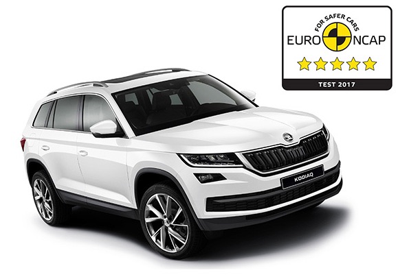 ŠKODA KODIAQ receives 5-Star Euro NCAP