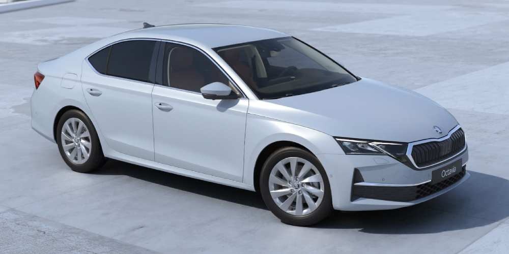 New Skoda Octavia - Moon White